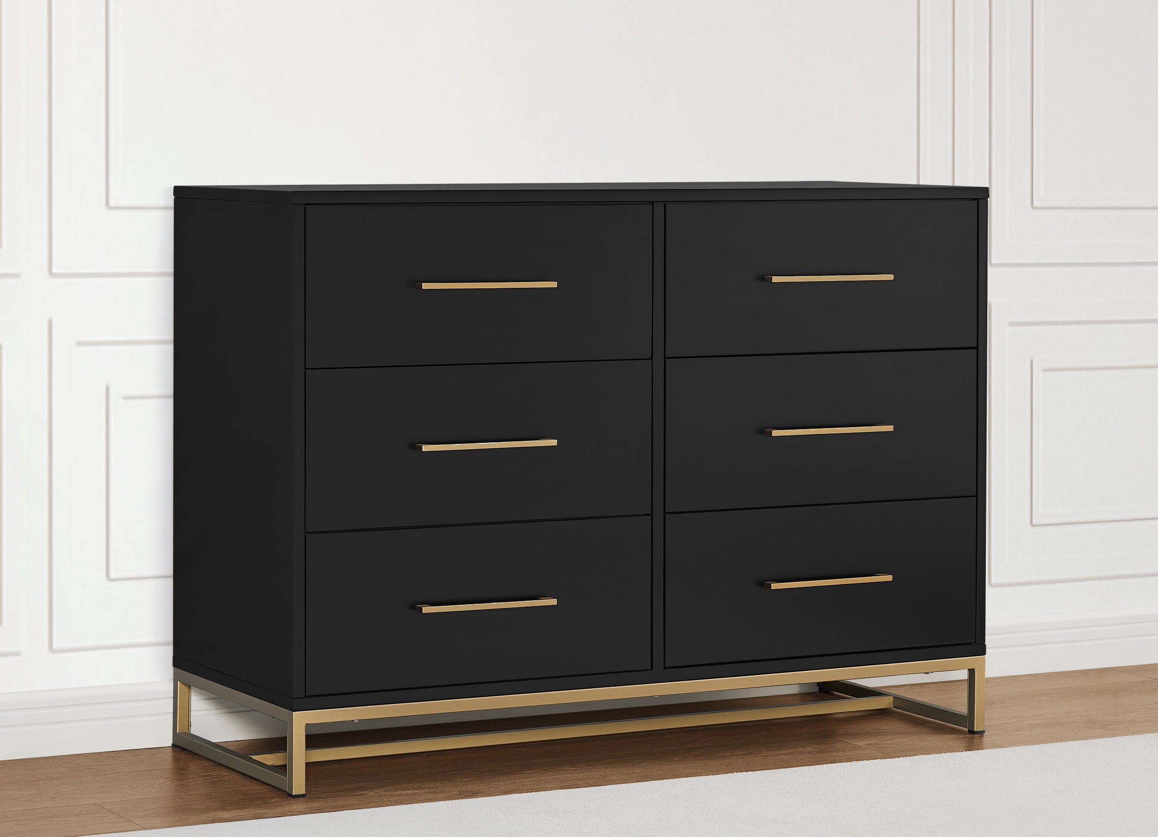 Jade 6 Drawer Dresser with Interlocking Drawers | Delta Children