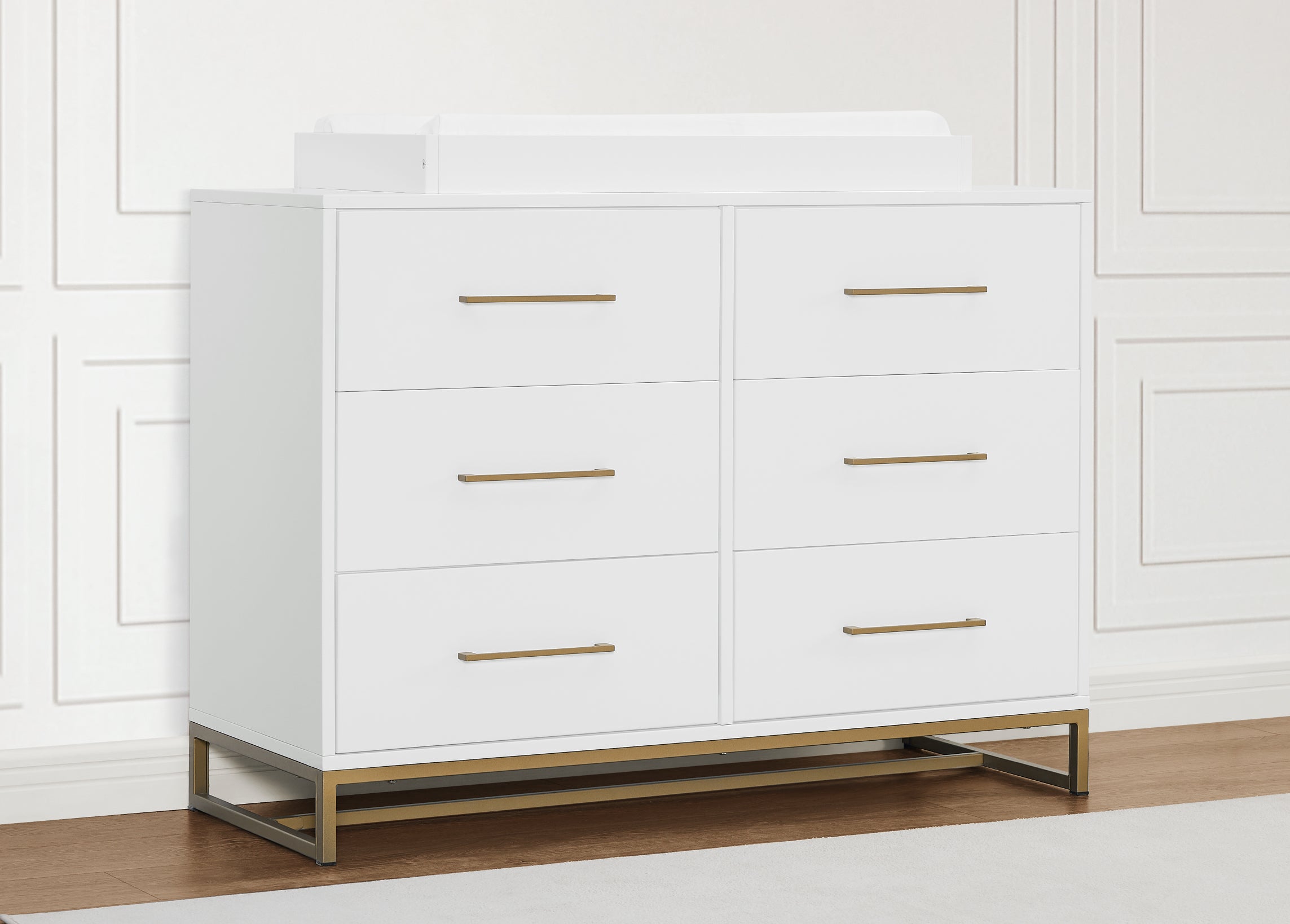 Jade 6 Drawer Dresser with Interlocking Drawers | Delta Children