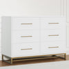 Jade 6 Drawer Dresser with Interlocking Drawers 11-Jade 6 Drawer Dresser with Interlocking Drawers