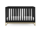 Ebony with Melted Bronze (1500) 25-Jade 4-in-1 Convertible Crib