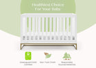 Bianca White with Melted Bronze (186) 4-Jade 4-in-1 Convertible Crib