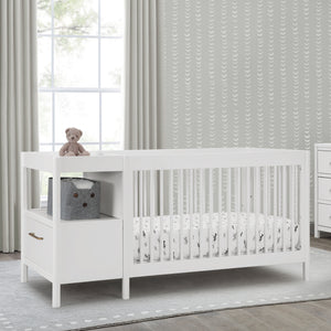 Zoe 5-in-1 Convertible Crib and Changer 93-Zoe 5-in-1 Convertible Crib and Changer