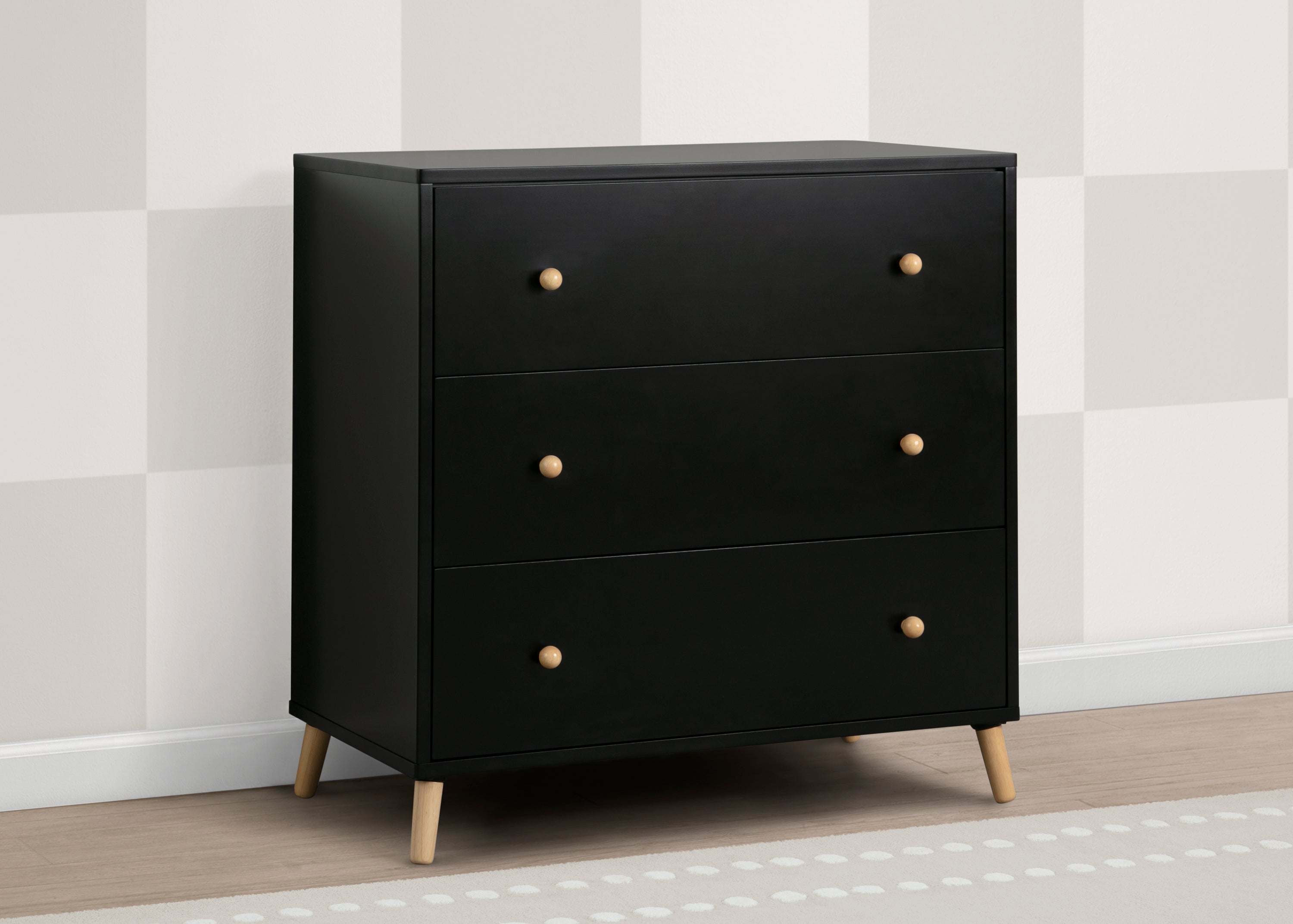 Interlocking Drawers Essex 3 Drawer Dresser with Interlocking Drawers | Delta Children