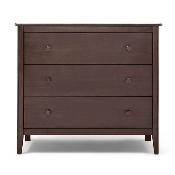 DCB: Walnut Espresso (1324) 11-Casey 3 Drawer Dresser