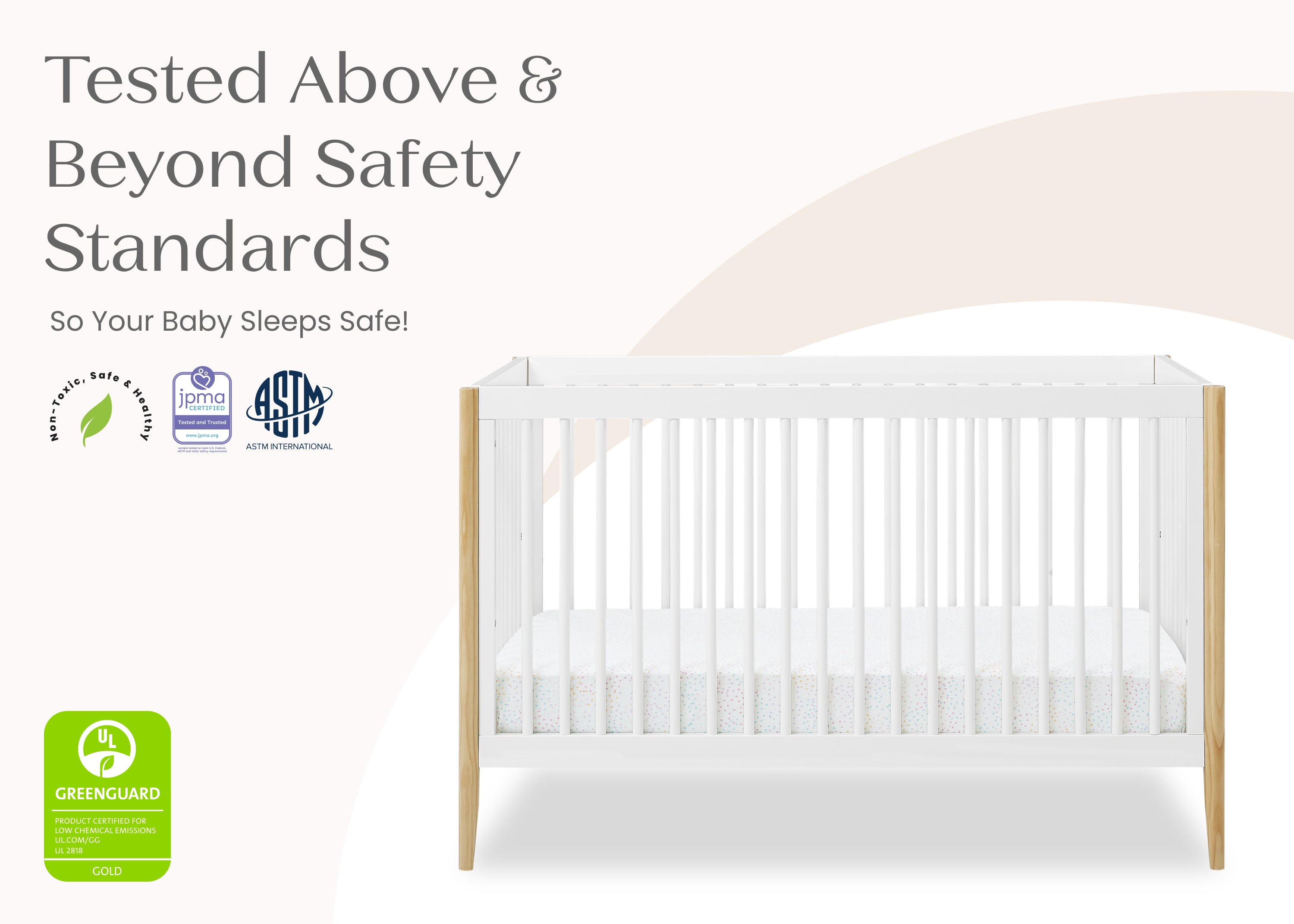 Casey 6-in-1 Convertible Crib - Delta Children