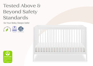 Bianca White (130) 27-Casey 6-in-1 Convertible Crib
