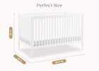 Bianca White (130) 25-Casey 6-in-1 Convertible Crib