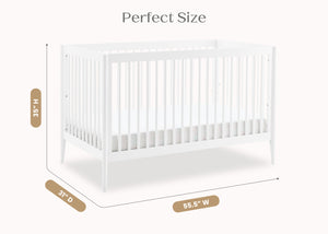 Bianca White (130) 26-Casey 6-in-1 Convertible Crib