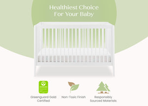 Bianca White (130) 23-Casey 6-in-1 Convertible Crib