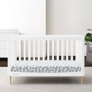 Austin Acrylic 4-in-1 Convertible Crib 84-Austin Acrylic 4-in-1 Convertible Crib