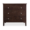 DCB: Walnut Espresso (1324) 17-Campbell 3 Drawer Dresser