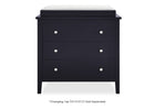 Midnight Grey (1360) 4-Campbell 3 Drawer Dresser
