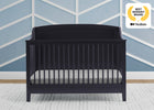 Midnight Grey (1360) 10-Campbell 6-in-1 Convertible Crib