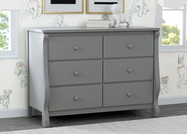 delta children 6 drawer dresser Canton / Eclipse 6 Drawer Dresser with Interlocking Drawers