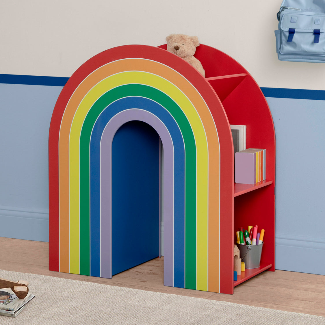 Rainbow Bookcase