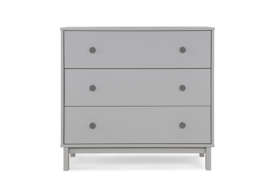 DCB: Grey with Dark Grey (1478) 10-babyGap Legacy 3 Drawer Dresser