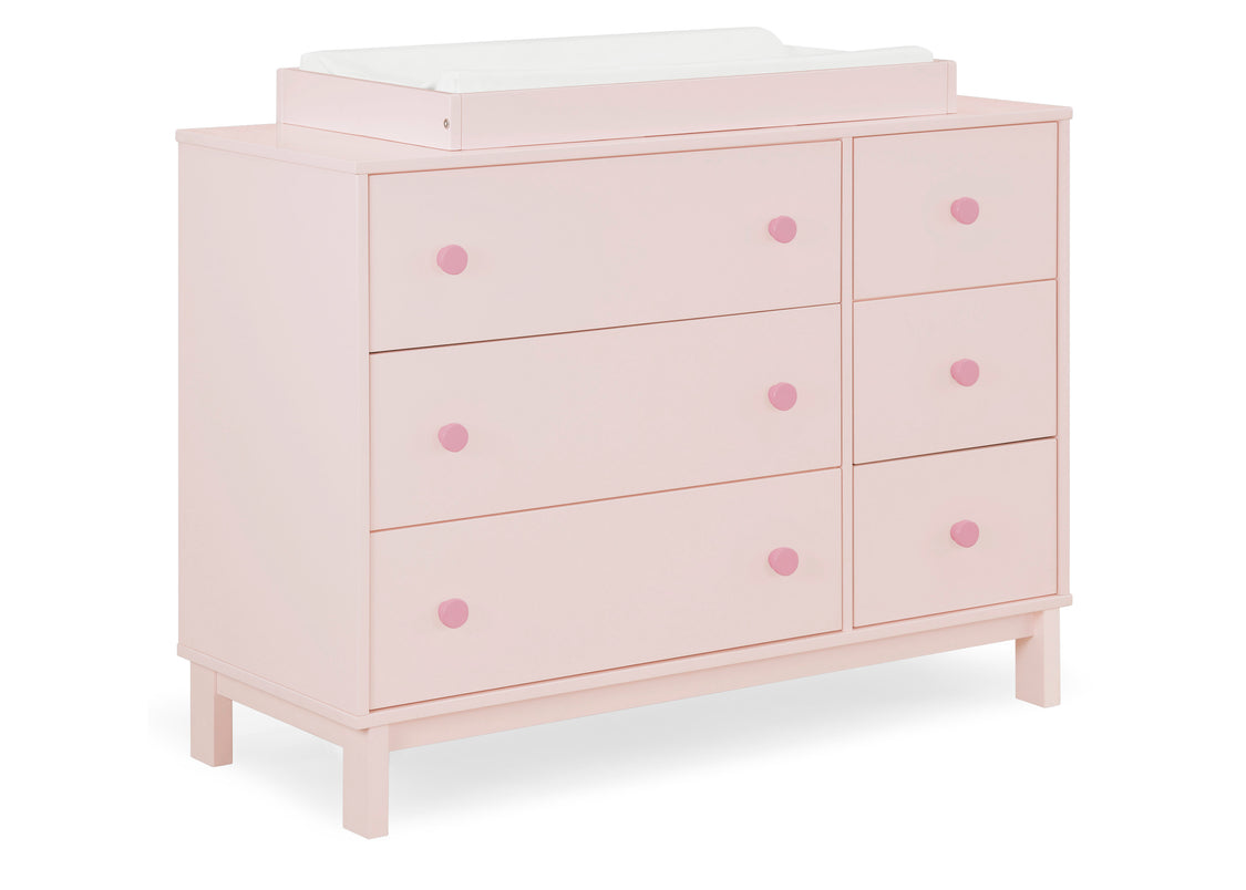 Blush Pink with Dark Pink (1480)