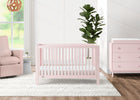 Blush Pink (1379) 8-babyGap Charlie 6-in-1 Convertible Crib