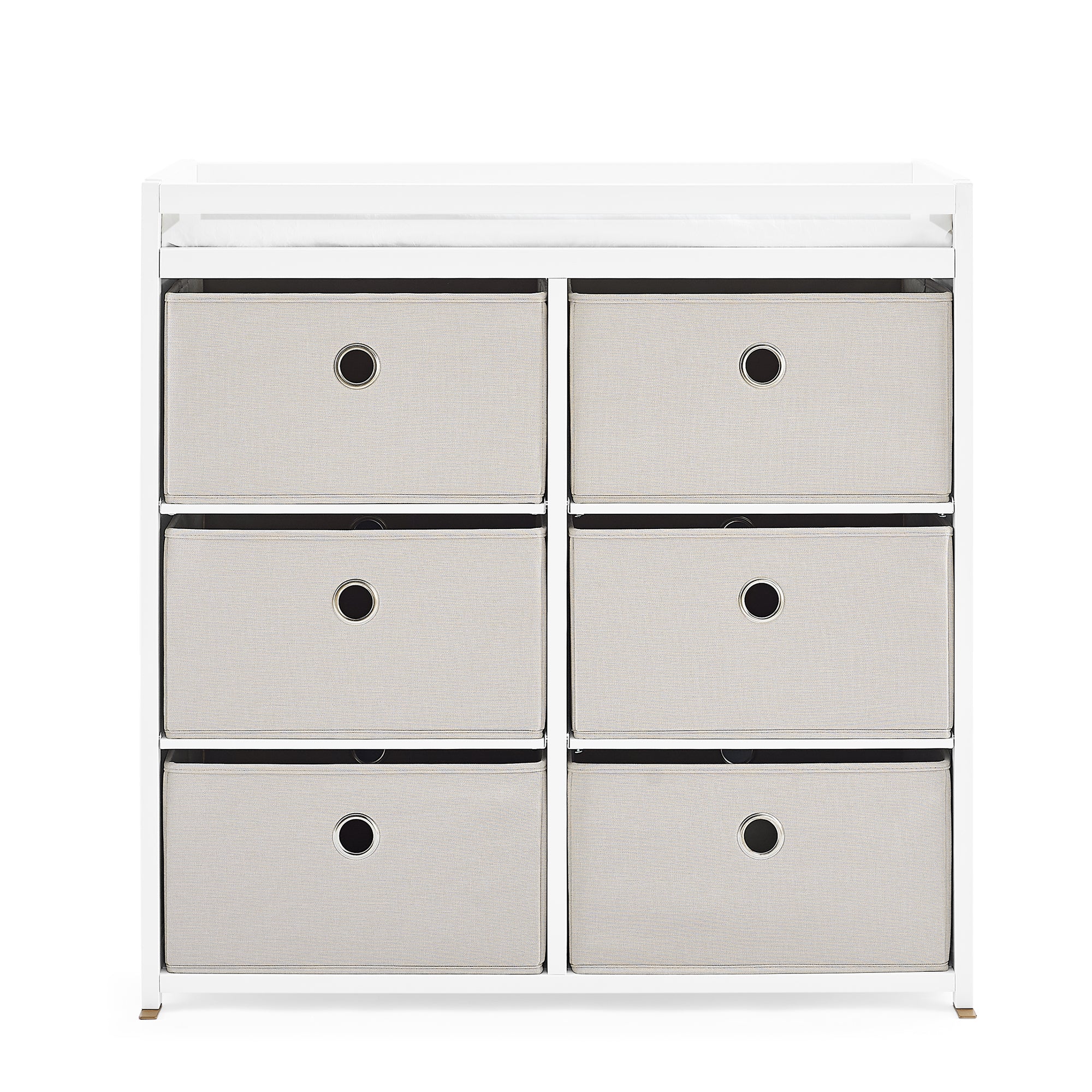 Hayes Fabric Bin Changer - Delta Children