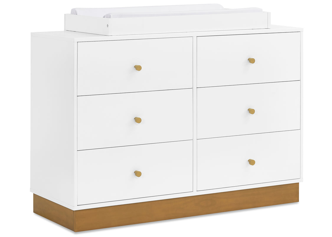 James 6 Drawer Dresser with Interlocking Drawers