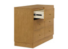 Acorn (755) 19-James 6 Drawer Dresser with Changing Top and Interlocking Drawers