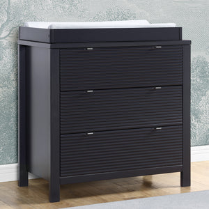 Cassie 3 Drawer Dresser with Changing Top 16-Cassie 3 Drawer Dresser with Changing Top