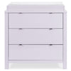DCB:Lilac (539) 14-Cassie 3 Drawer Dresser with Changing Top