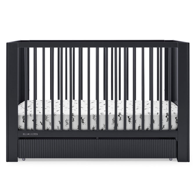 DCB: Midnight Grey (1360) 24-Cassie 4-in-1 Convertible Crib with Underdrawer