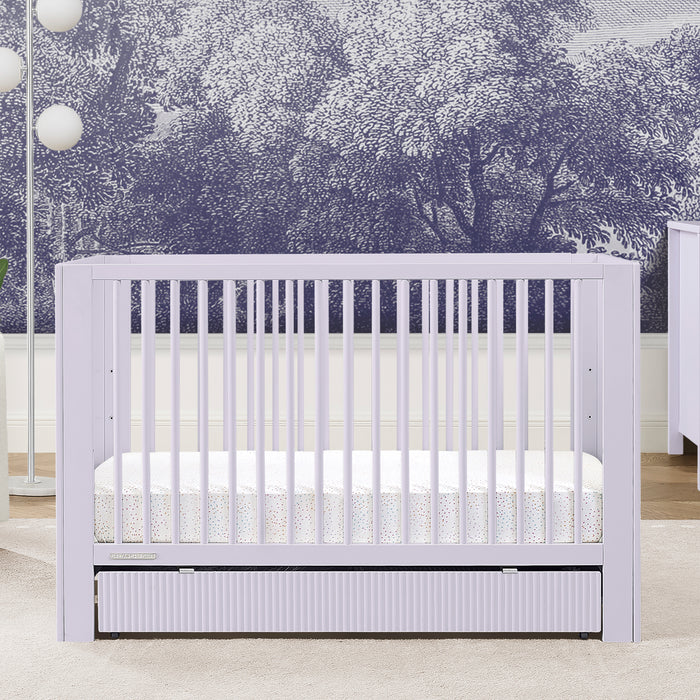 W189130 539 Cassie Crib Lilac Lifestyle 11 3-Cassie 4-in-1 Convertible Crib with Underdrawer