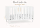 Bianca White (130) 4-Sonny 4-in-1 Convertible Crib