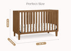 Chestnut (836) 20-Sonny 4-in-1 Convertible Crib