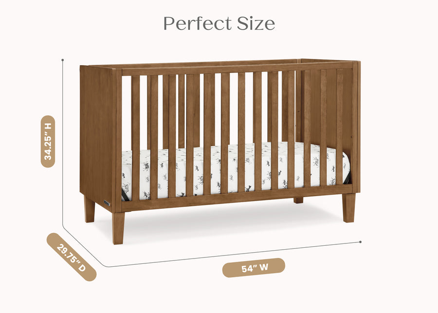 Chestnut (836) 20-Sonny 4-in-1 Convertible Crib