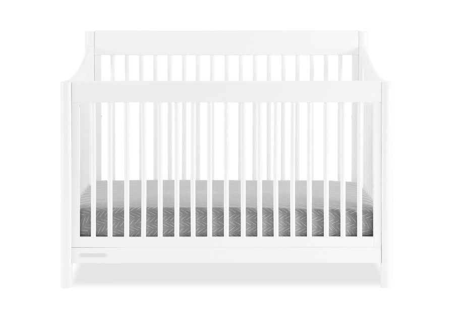 Bianca White (130) 9-Brooks 6-in-1 Convertible Crib
