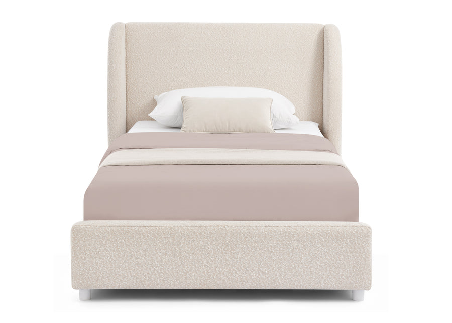 Ivory (1556) 16-Olivia Upholstered Twin Bed