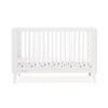 DCB: Bianca White (130) 31-Ollie 4-in-1 Convertible Crib