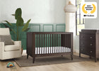 Walnut Espresso (1324) 17-Ollie 4-in-1 Convertible Crib