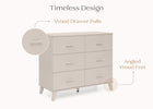 Soft Beige (1560L) 24-Signature 6 Drawer Dresser