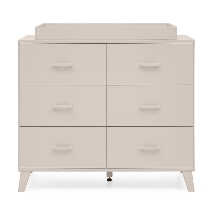 DCB: Soft Beige (1560L) 27-Signature 6 Drawer Dresser
