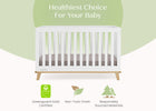 Bianca White with Natural (123) 21-Frankie 4-in-1 Convertible Crib