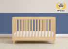 Natural (746) 35-Frankie 4-in-1 Convertible Crib