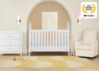 Bianca White (130) 2-Milano 4-in-1 Convertible Crib