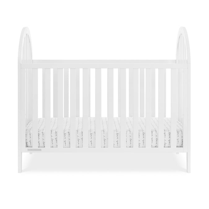 DCB: Bianca White (130)  14-Milano 4-in-1 Convertible Crib
