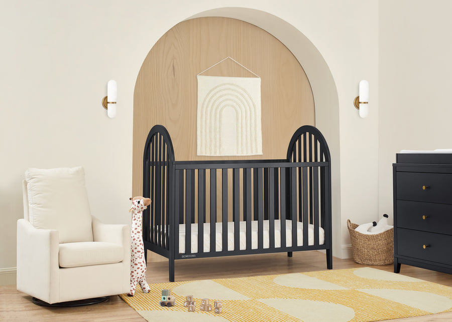 Milano 4-in-1 Convertible Crib 57-Milano 4-in-1 Convertible Crib