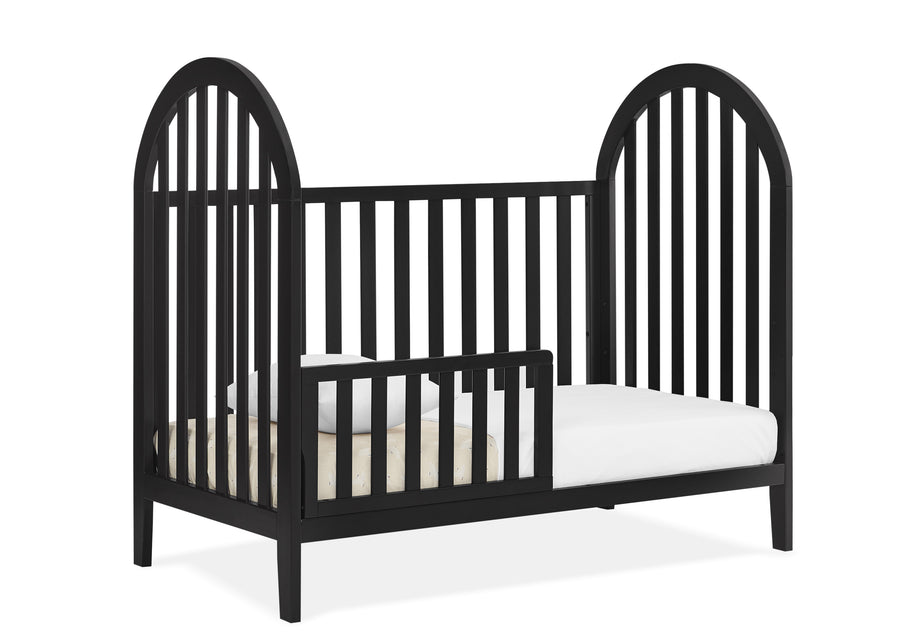 Midnight Grey (1360) 52-Milano 4-in-1 Convertible Crib