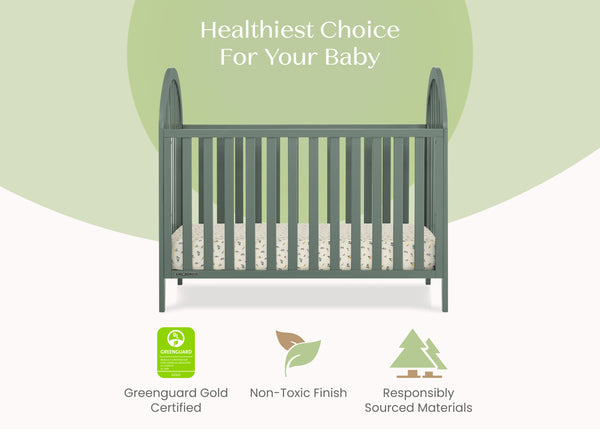 delta children milano 4-in-1 convertible crib Milano 4-in-1 Convertible Crib