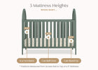 Grassy Glen (357) 26-Milano 4-in-1 Convertible Crib