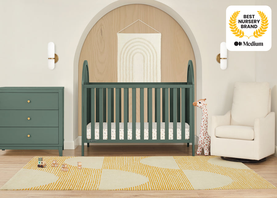 Grassy Glen (357) 23-Milano 4-in-1 Convertible Crib
