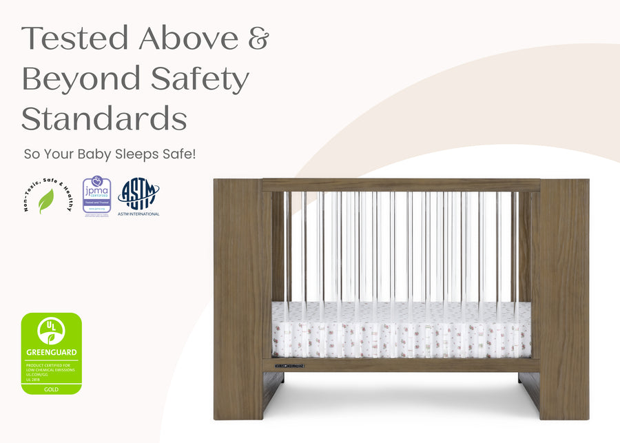 Aged Oak (845) 8-Aerin 4-in-1 Convertible Crib