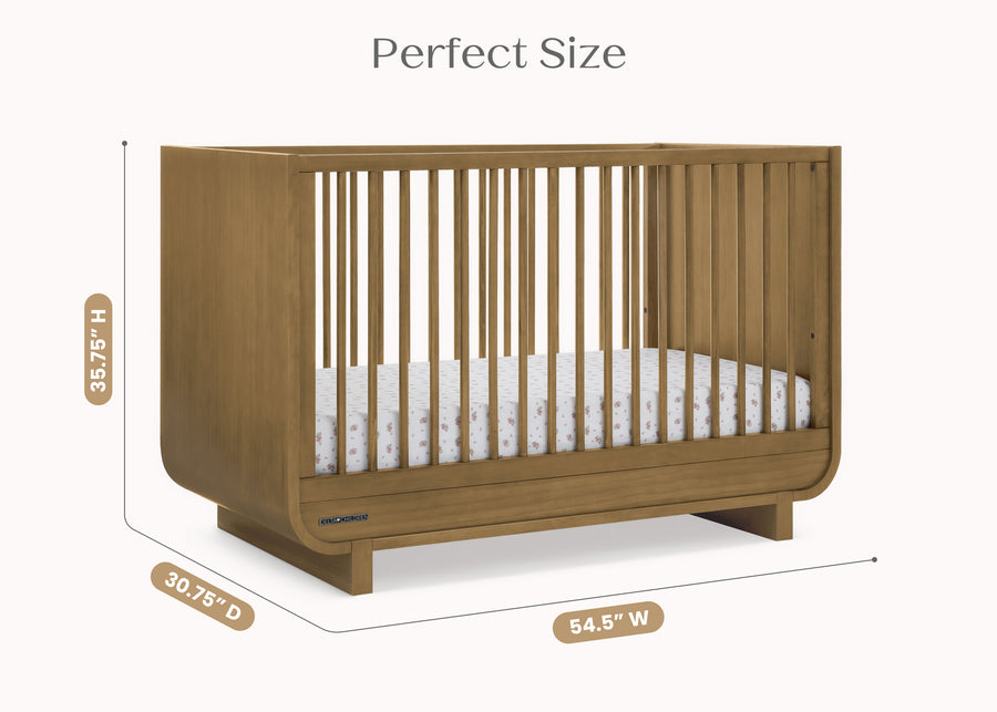 Acorn (755) 16-Rhodes 4-in-1 Convertible Crib
