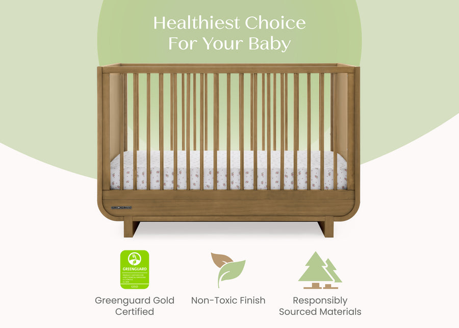 Acorn (755) 14-Rhodes 4-in-1 Convertible Crib